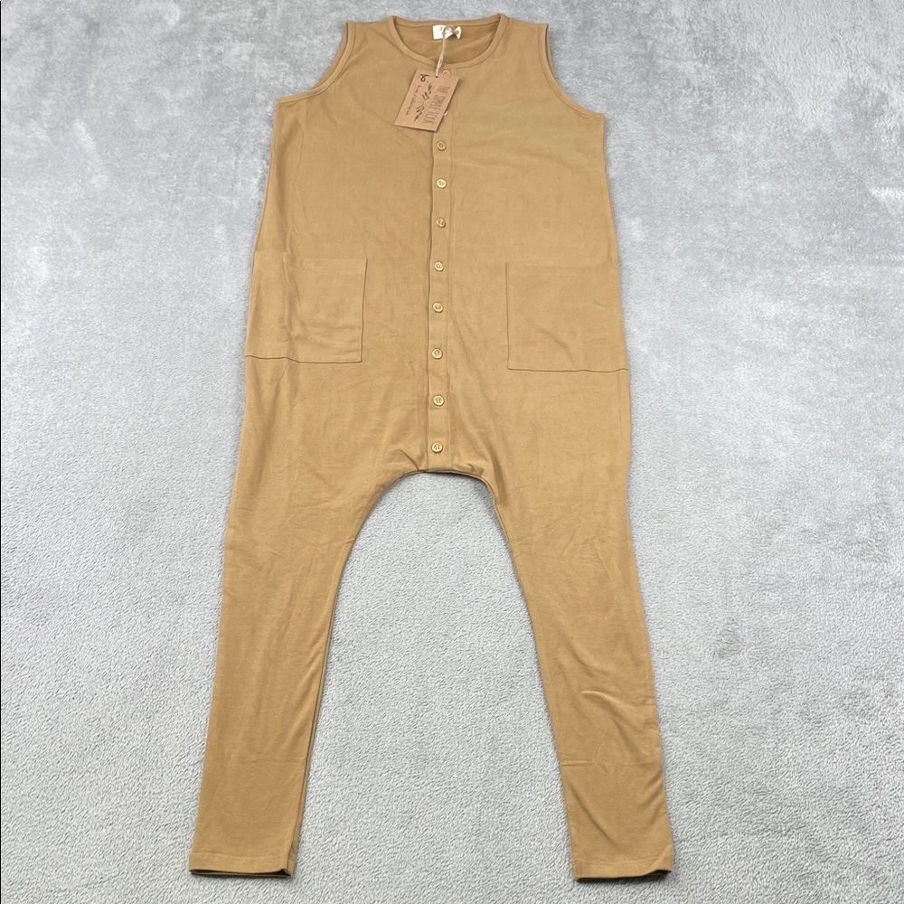 NEW The Simple Folk 8-9 Organic Cotton The Free Range Playsuit Jumpsuit
